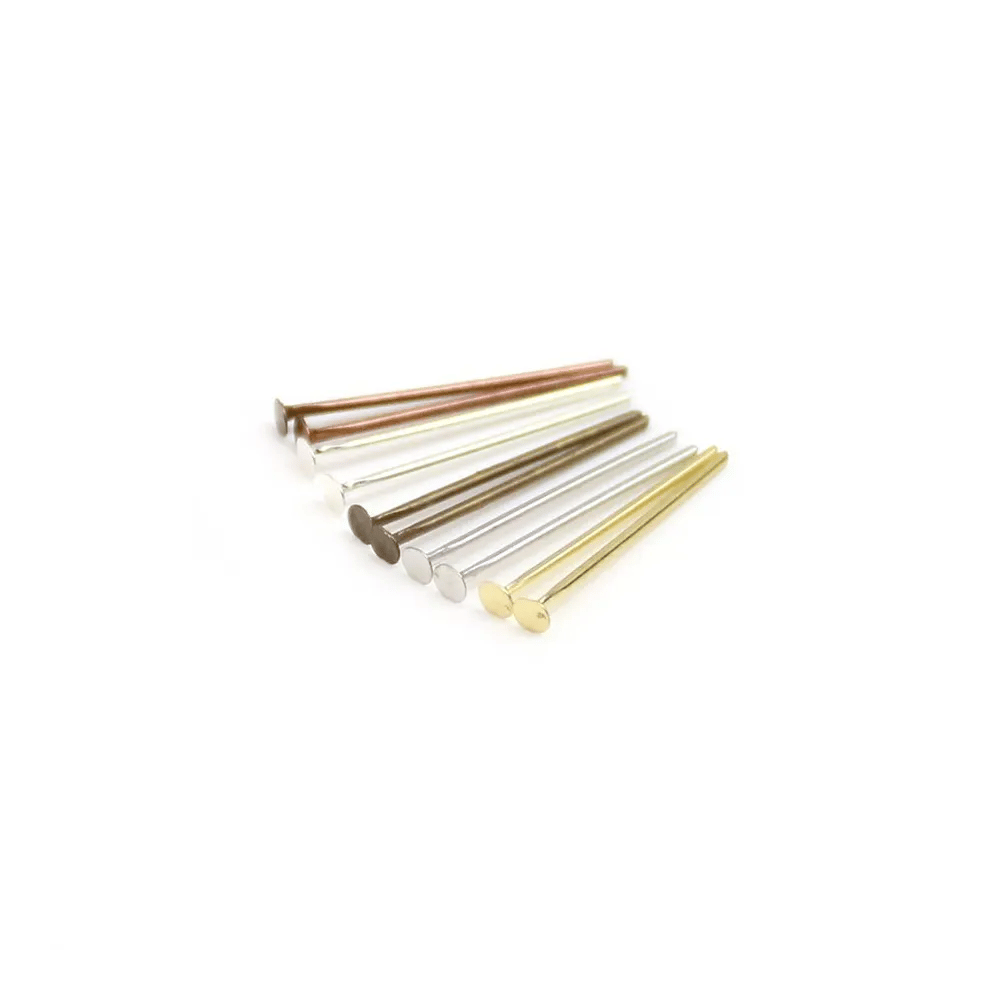 Clou tête plat 0.8x30mm x 200pcs