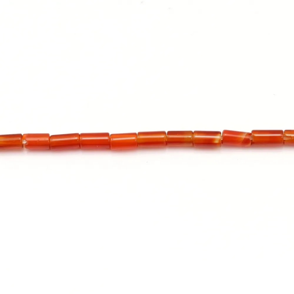 Agate teinte bleu 3mm x 40 cm
