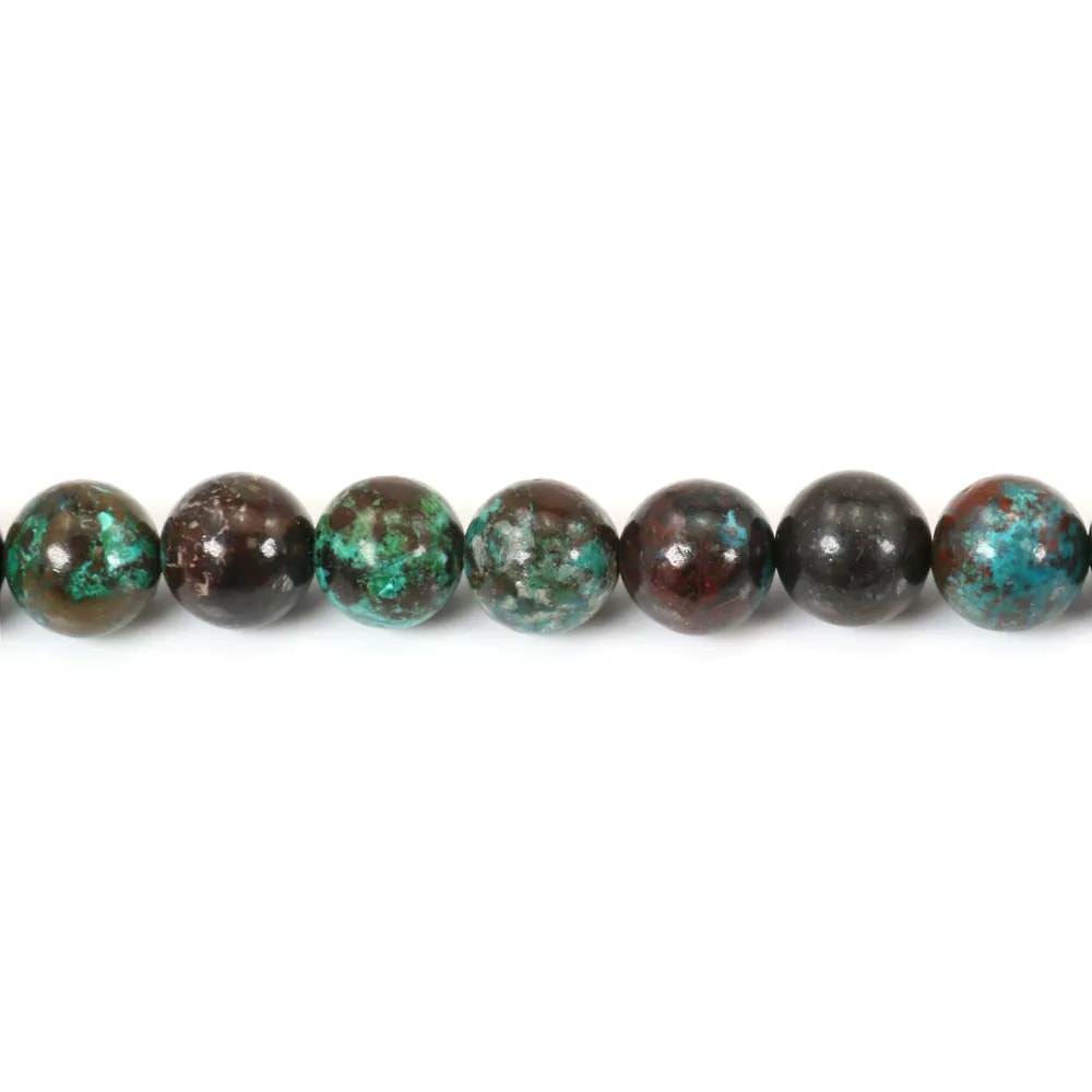 Chrysocolla round 6mm x 40cm