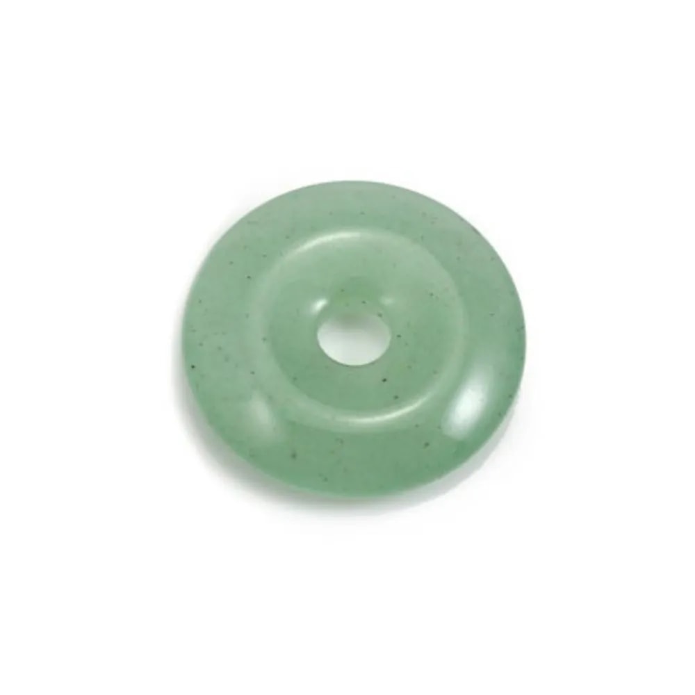 Avanturine donut 30mmx6mmx4.8mm