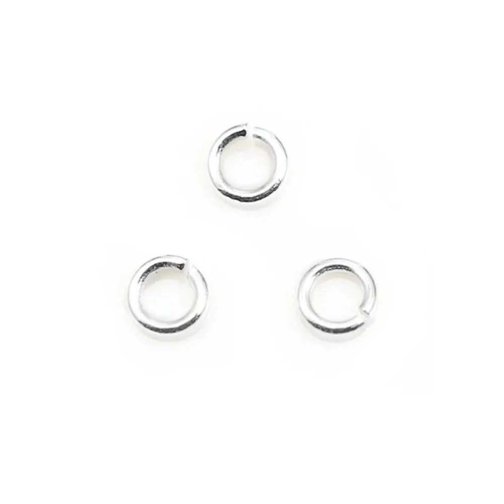 Anneaux ouvert rond 3x0.5mm x 50pcs