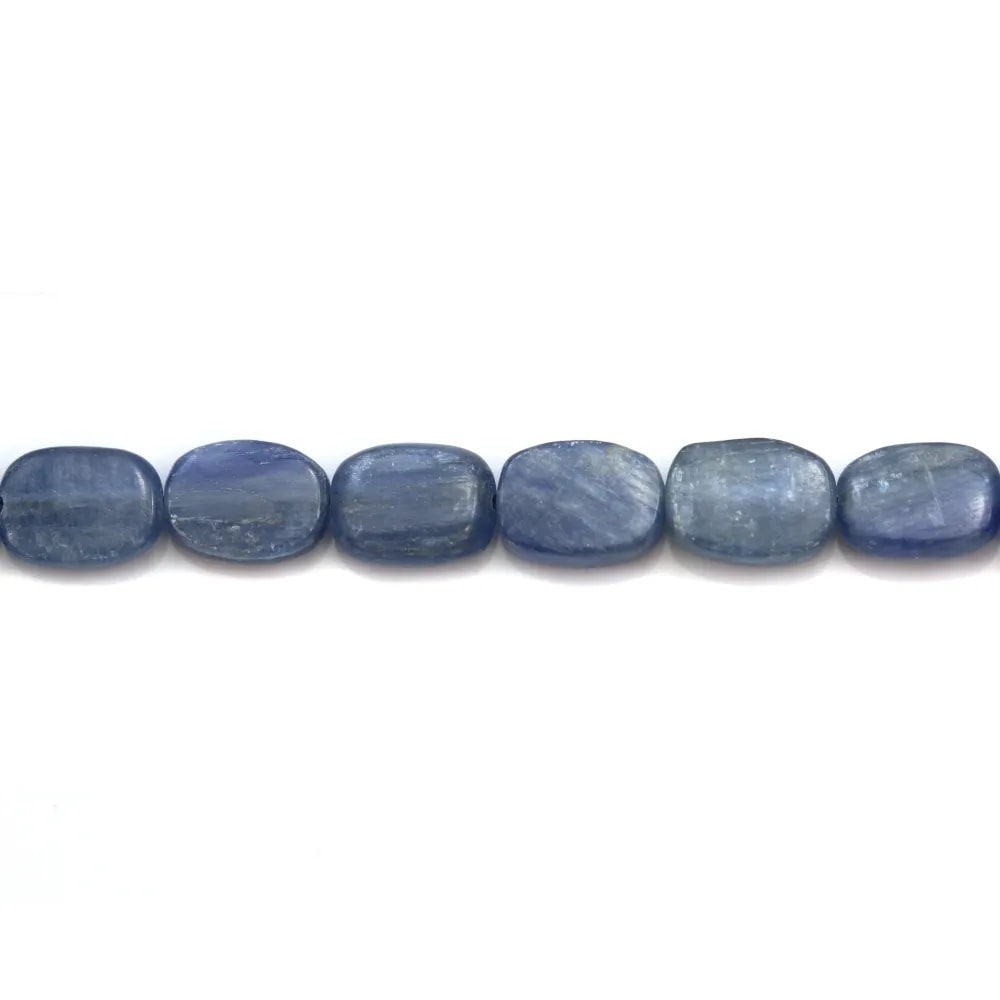 Cyanite rectangle 6x8mm x 2pcs