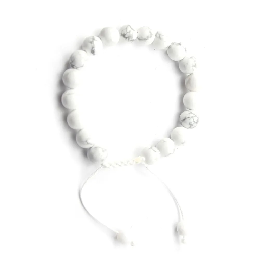 Bracelet Holite  boule rond 8mm 