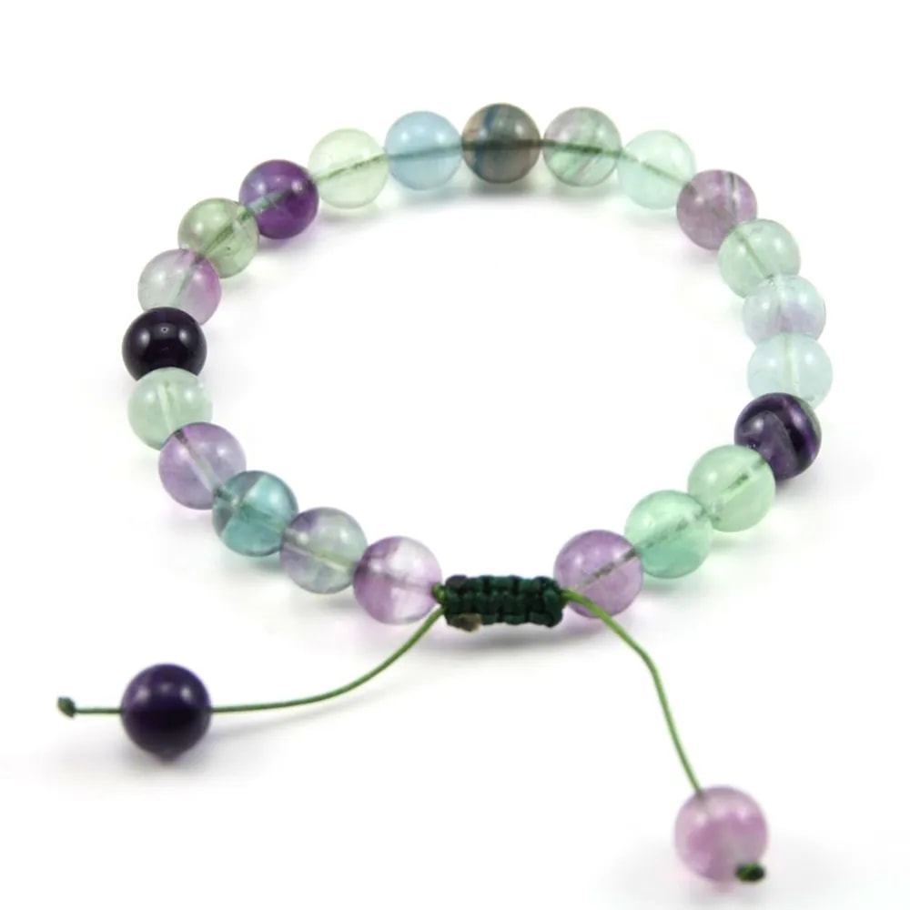 Bracelet Fluorite Rond 8 MM