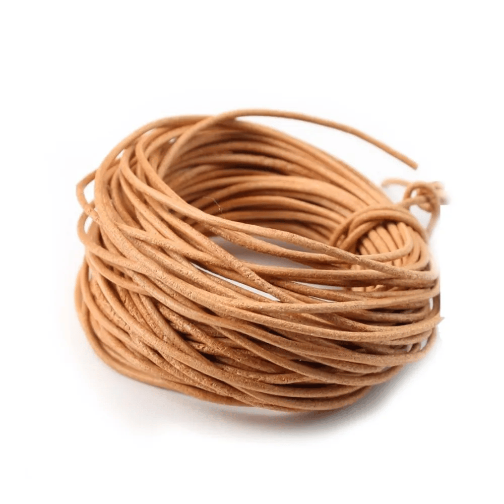Fil leather  brown 1.0mm x 1m