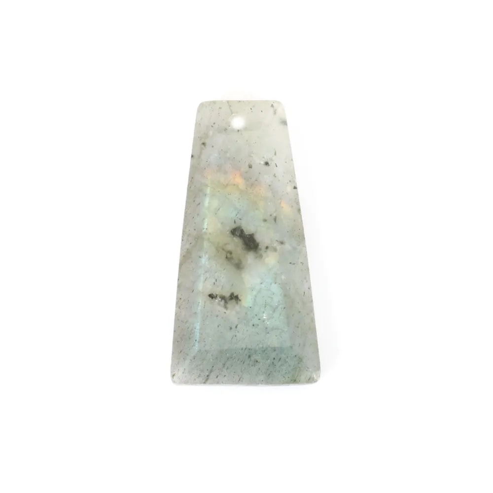 Pendentif Labradorite Trapèze 13x25mm x 1pc