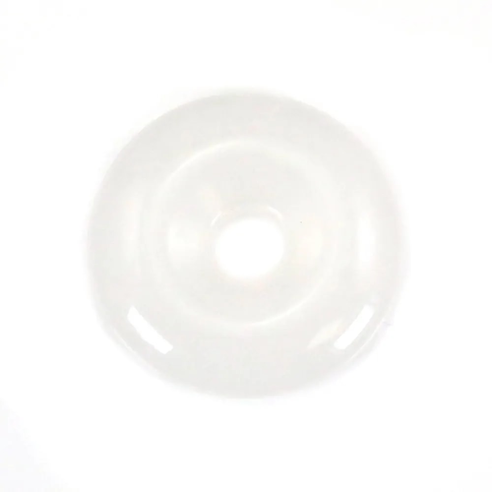 Donut Jade Blanc 20mm x 1pc