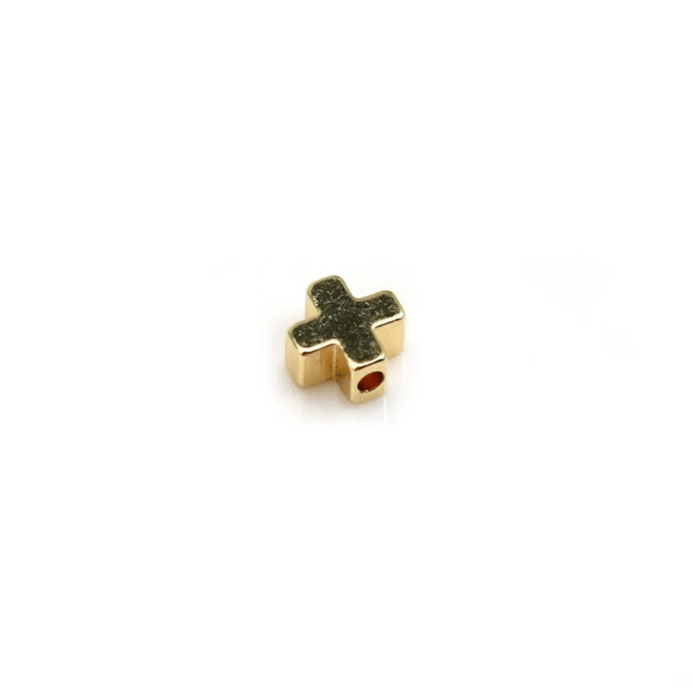 Intercalaire croix plaquée par 10 pcs