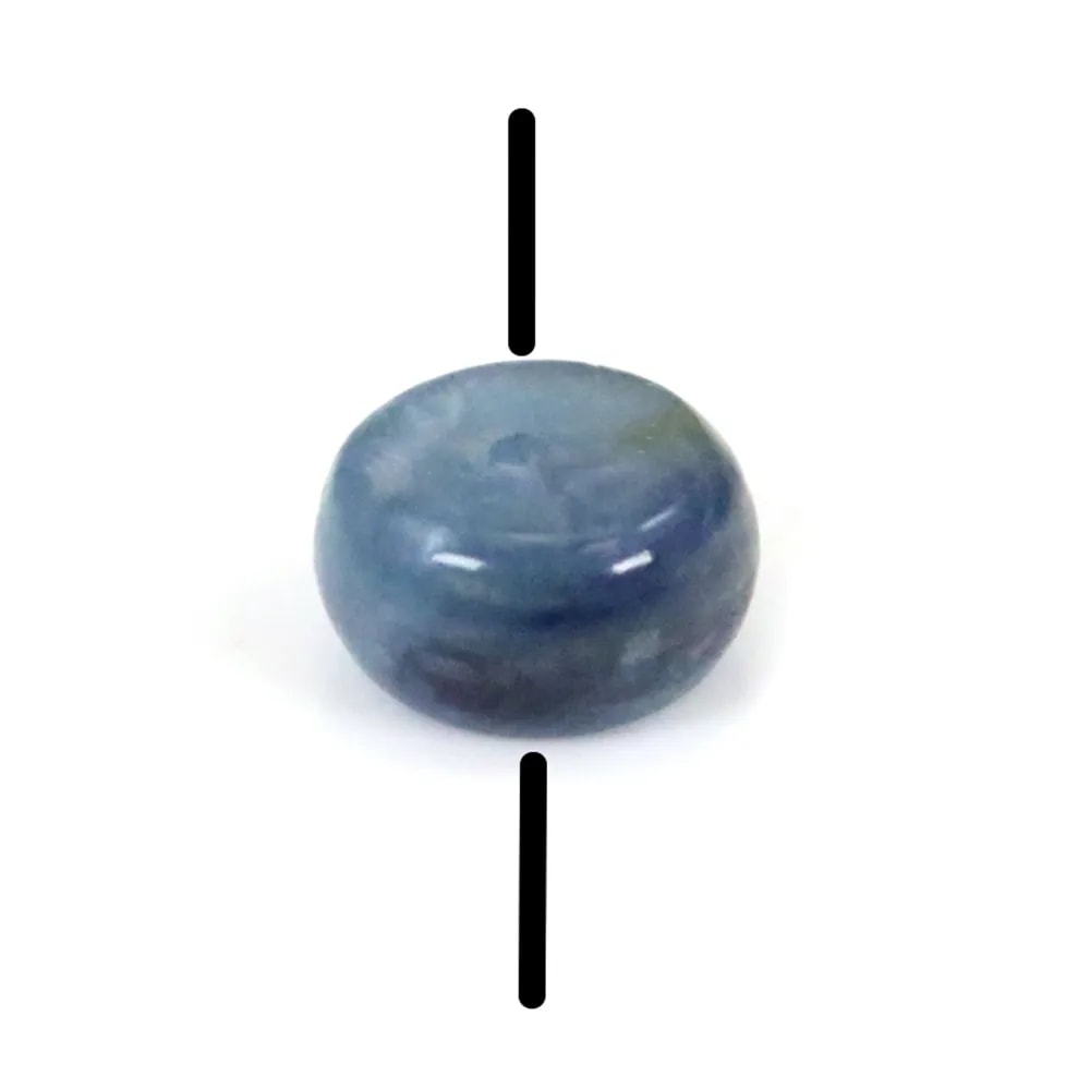 Cyanite rondelle 8mm AB x 40cm