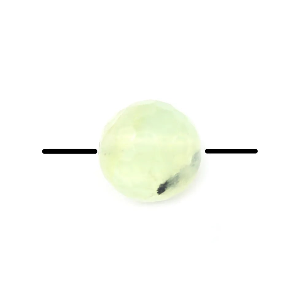 Prehnite Ronde Facette 4mm x 10 st 