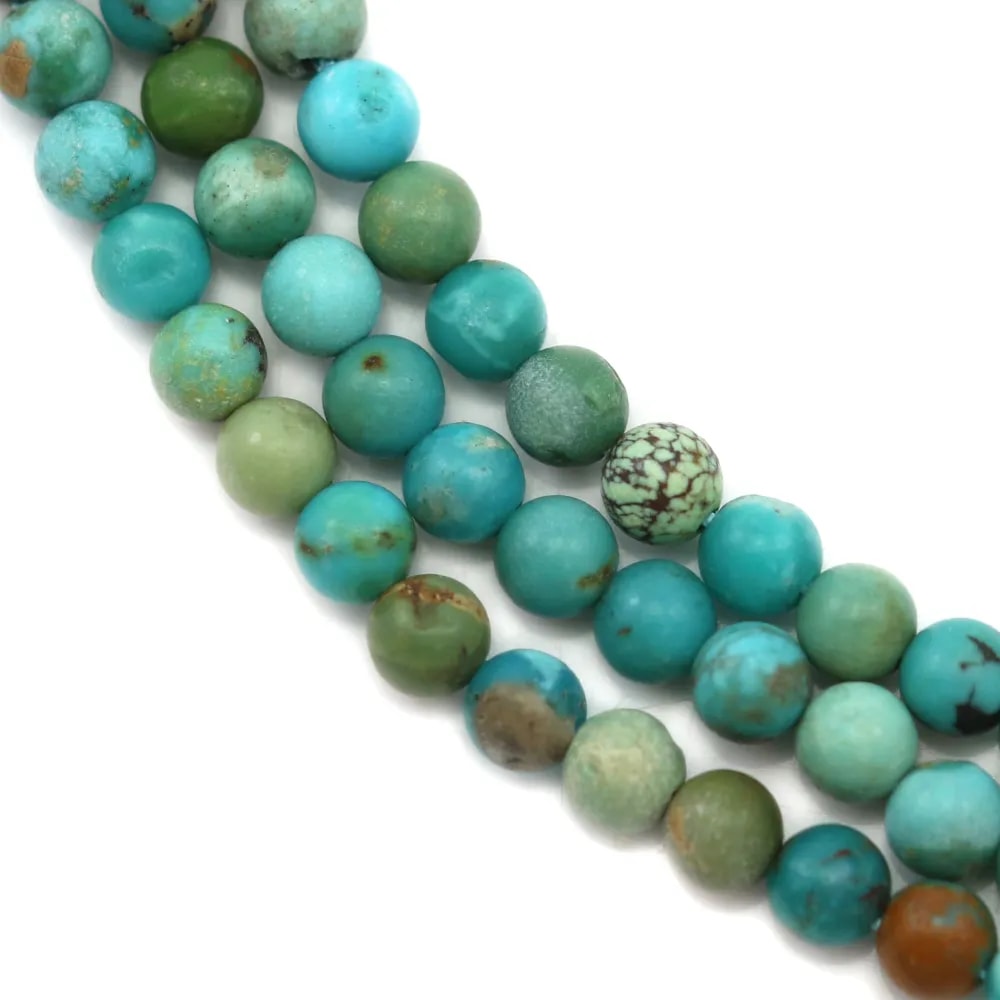 Turquoise Round 4.5mm x 38cm