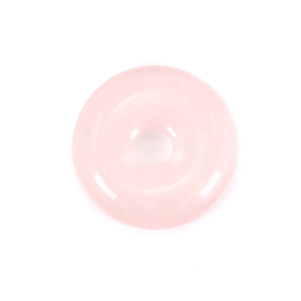Donut Quartz Rosz 20mm x 1pc