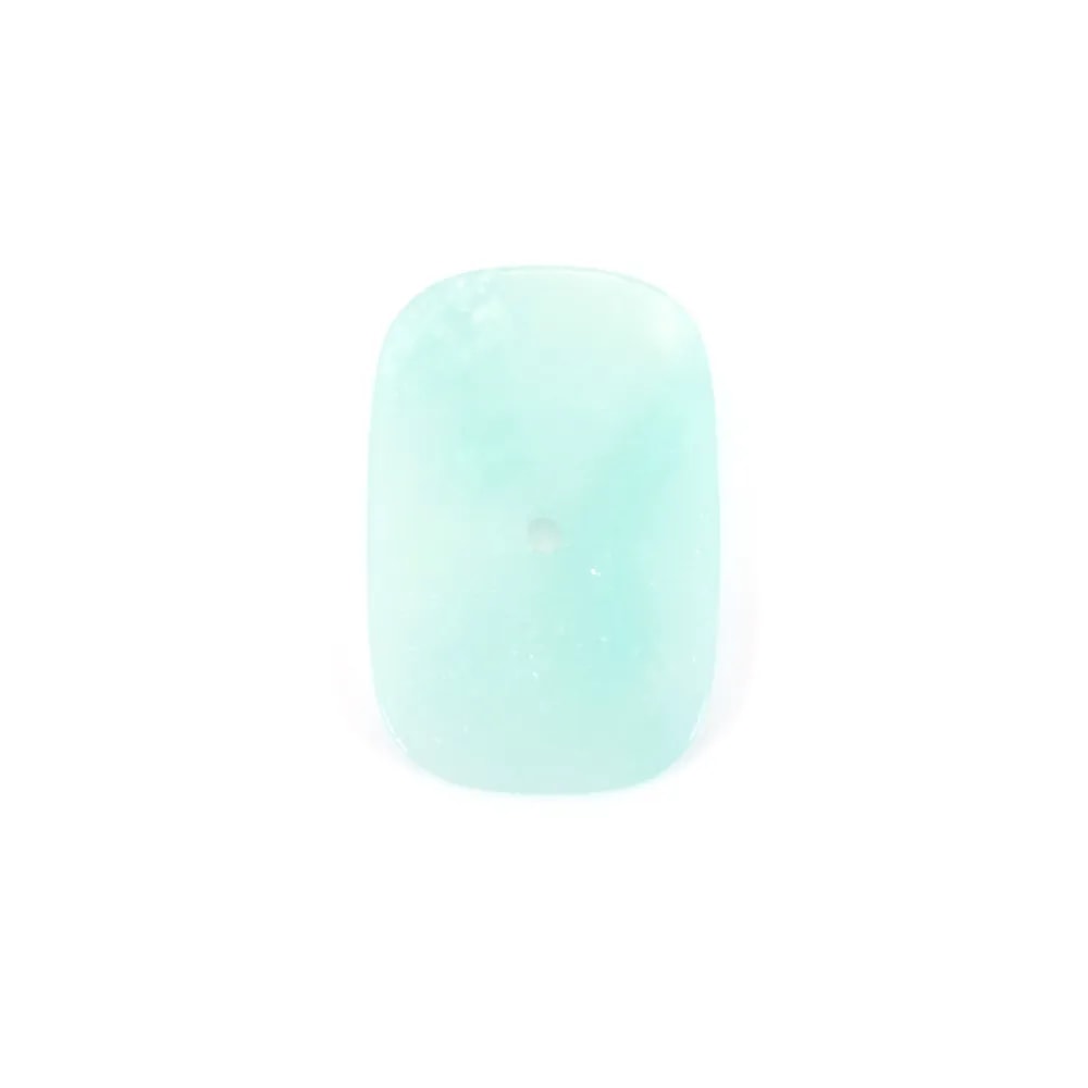 Cabochon Amazonite rectangle 13.5x20mm x 1pc