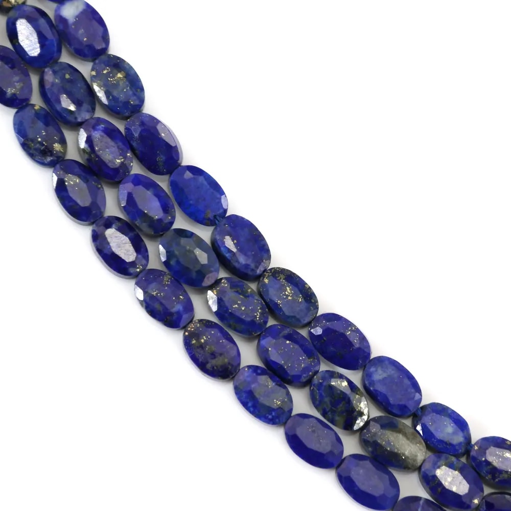 Lapis Lazuli ovale facetté 4x6mm x 39cm