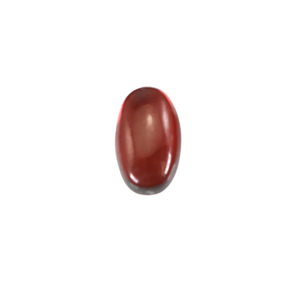 Ovaler Granatkabochon 3x5mm x 1St
