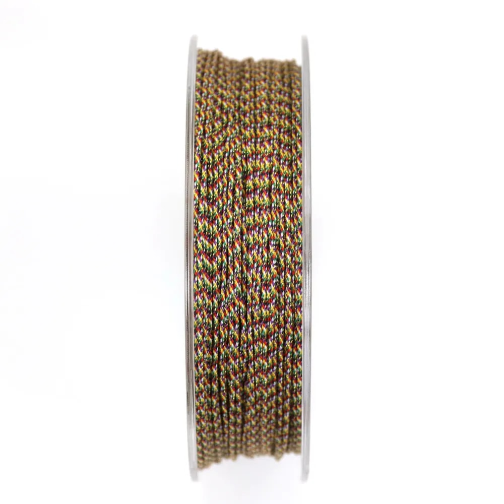 Fil polyester multicolore 0.9mm x 30m