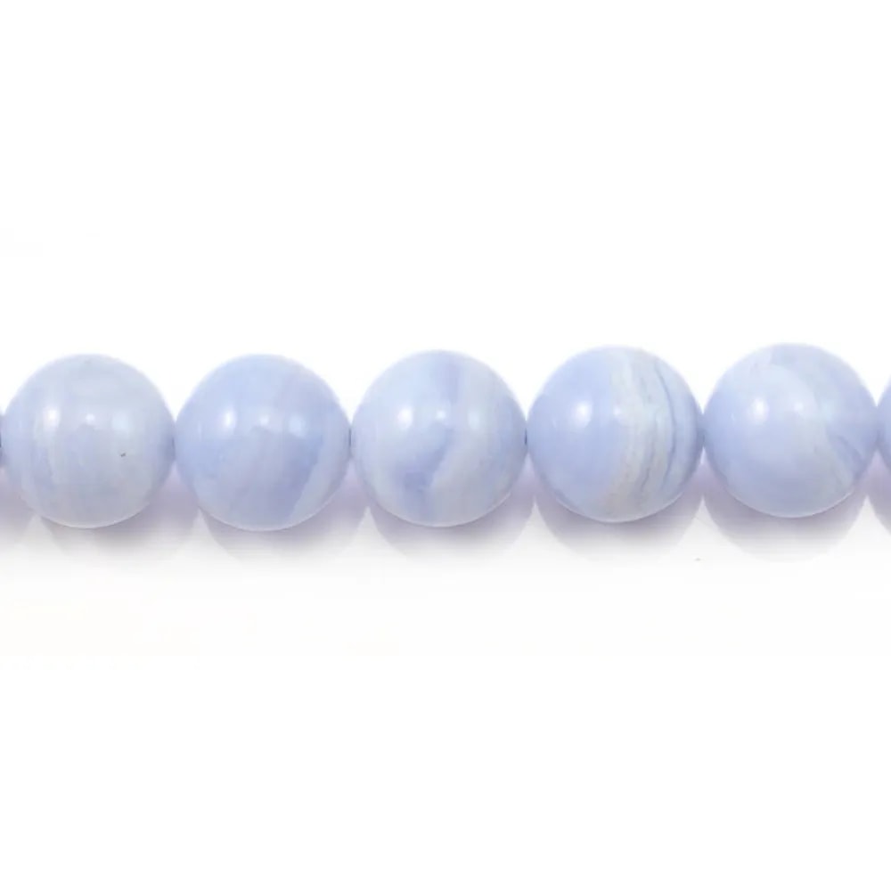 Calcédoine Ronde 12mm x 40cm