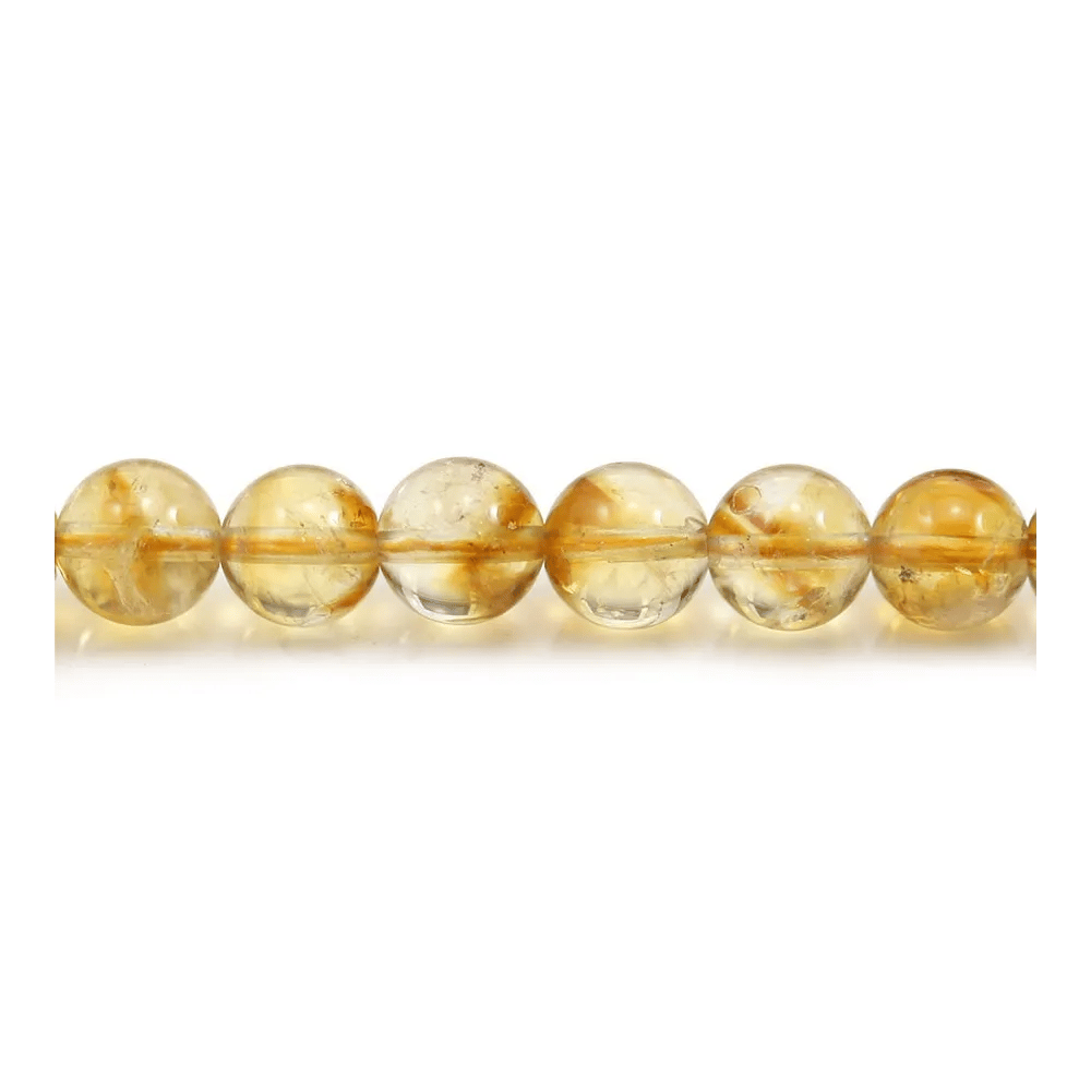 Citrine Ronde 12mm x 40cm