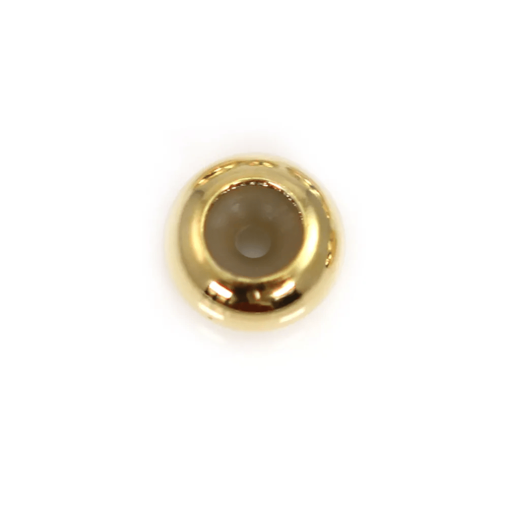 Stopper plaqué flash or 5mm 