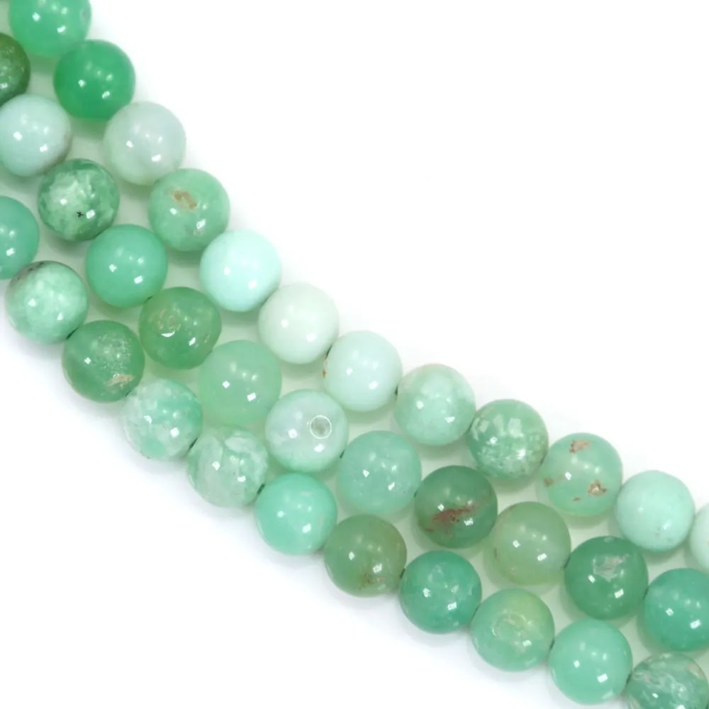 Chrysoprase round 4mm x 40cm 