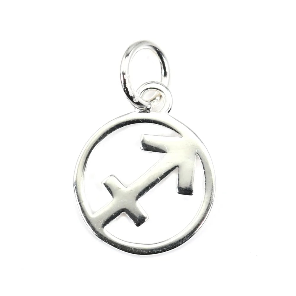 Charm segno zodiacale 10x15mm - Sagittario - Argento 925 x 1pc
