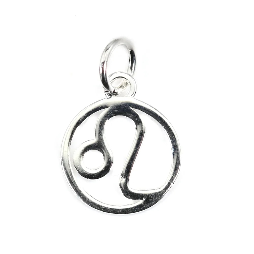 Charm segno zodiacale 10x15mm - Leone - Argento 925 x 1pc