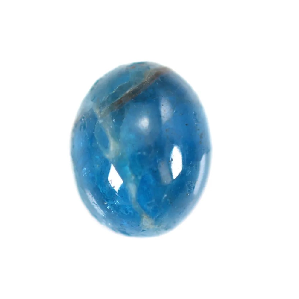 Apatite ovale cabochon 8x10mm x 1pc