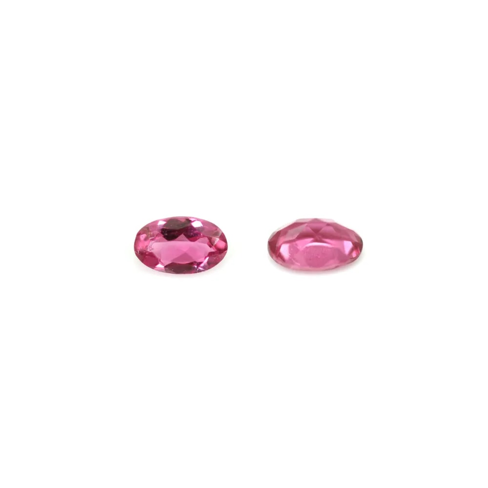 Tourmaline rose à sertir, taille ovale 3x5mm x 1pc