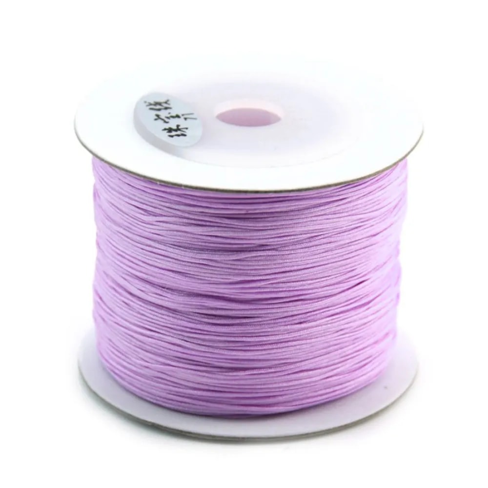 Hilo de poliéster lila 0.5 mm x 180 m