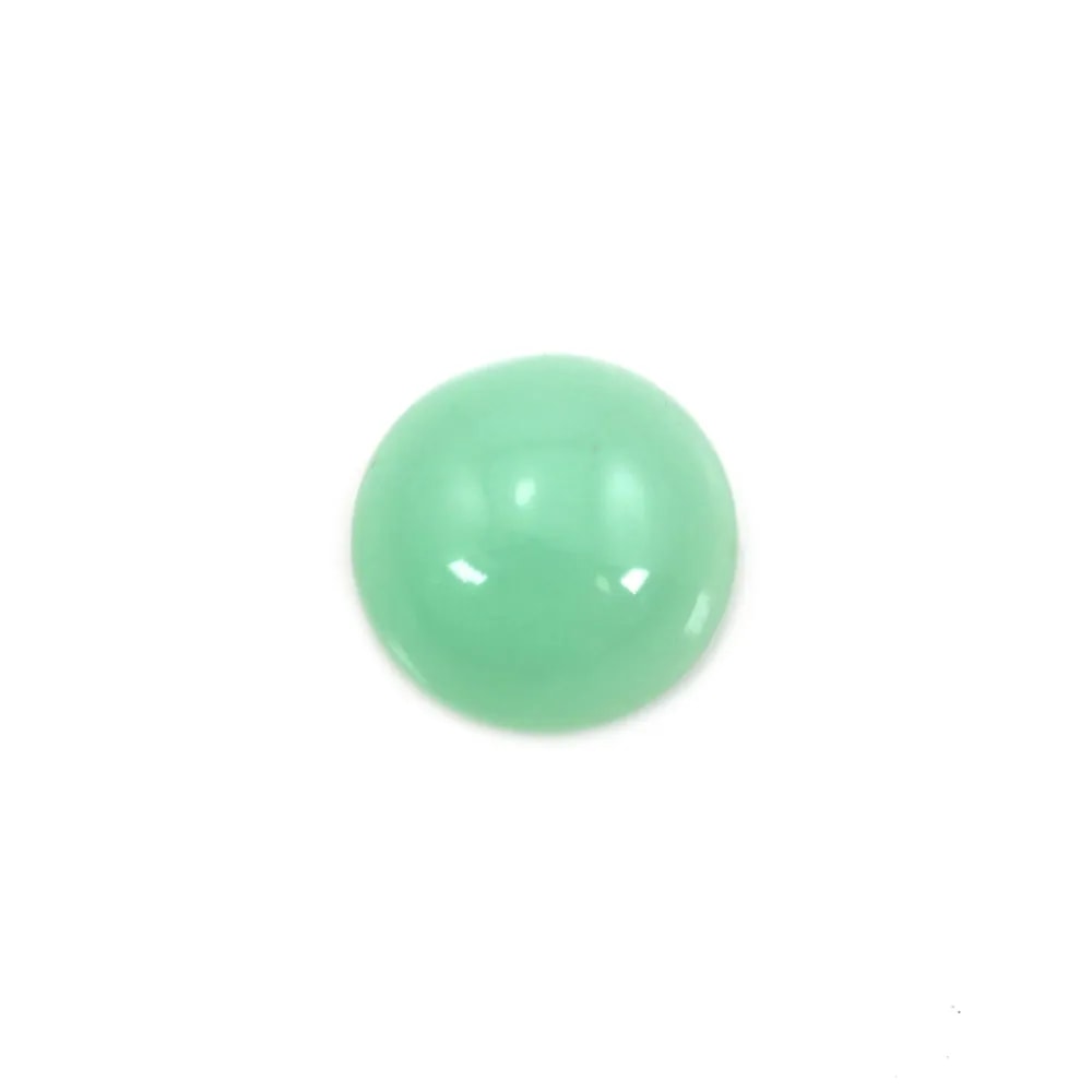 Cabochon Chrysoprase 6mm x 2pcs