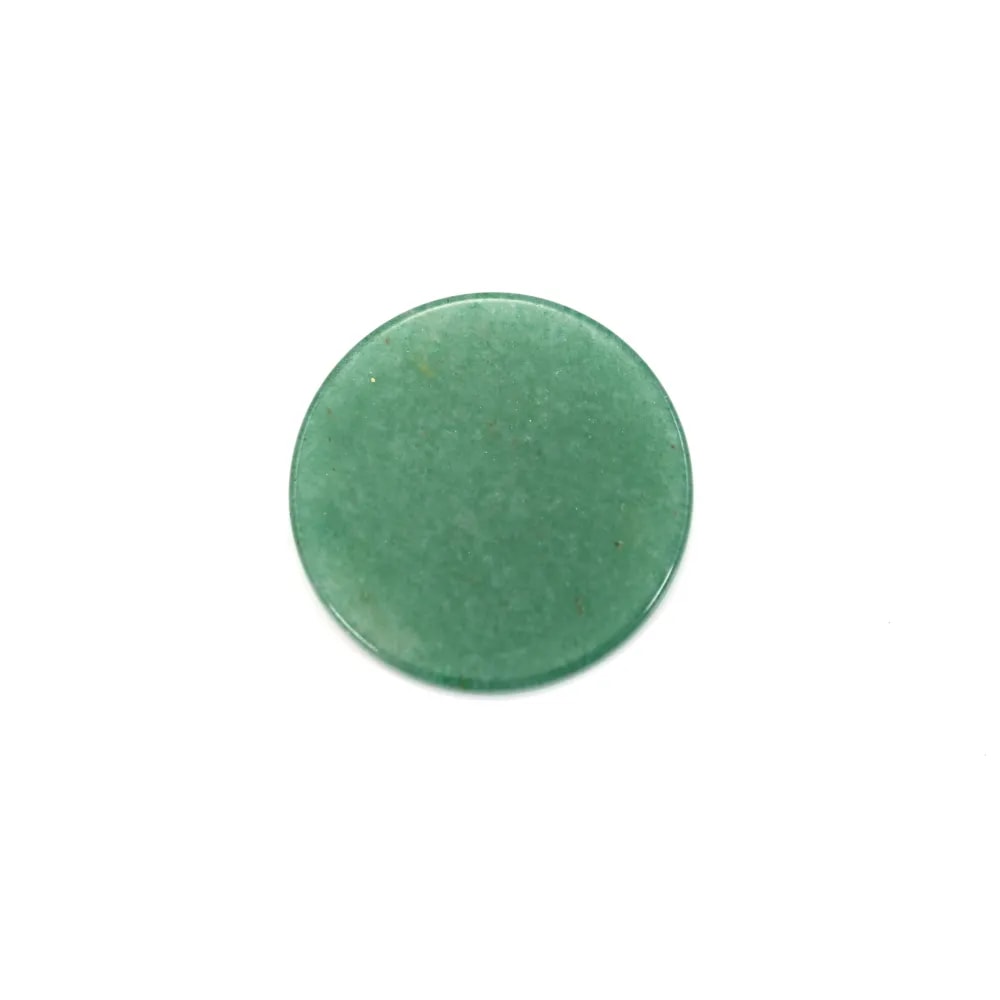 Cabochon Avventurina rotondo piatto 20mm x 1pz