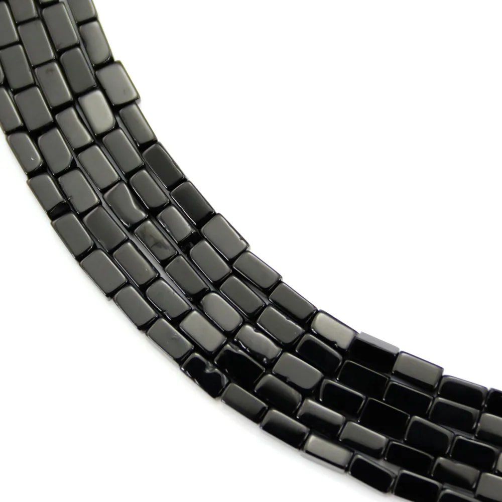 Onyx rectangle 2x4mm x 39cm