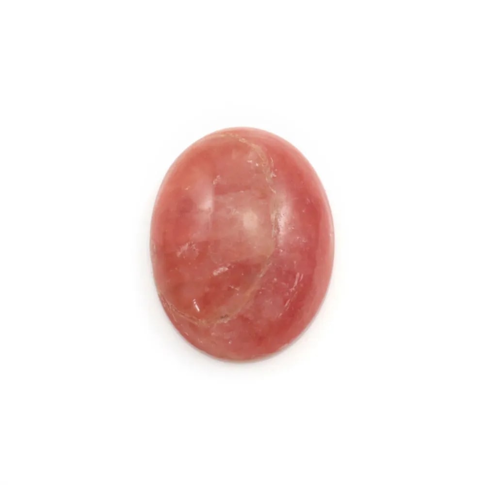 Rhodochrosite Oval Cabochon 15x20mm x 1pc