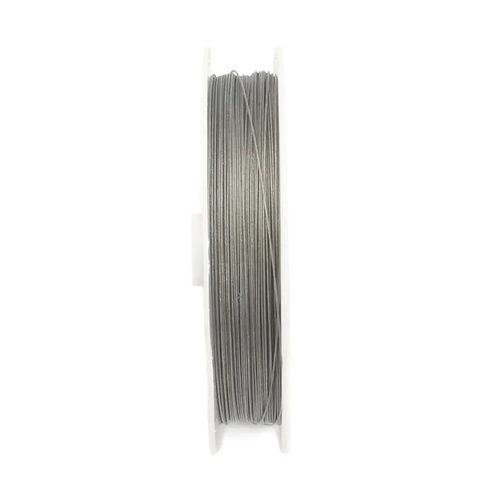 Filo d'acciaio intrecciato 7 fili rivestito in nylon 0.38mm x 100m