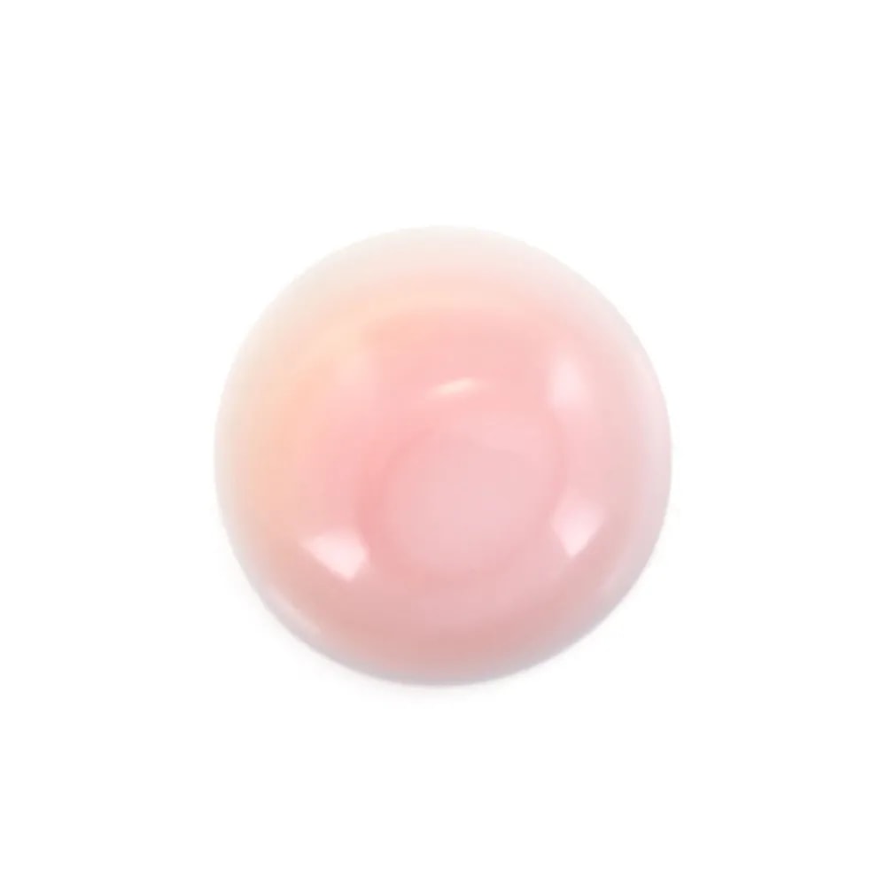 Cabochon Lambi pink round 14mm x 1pc