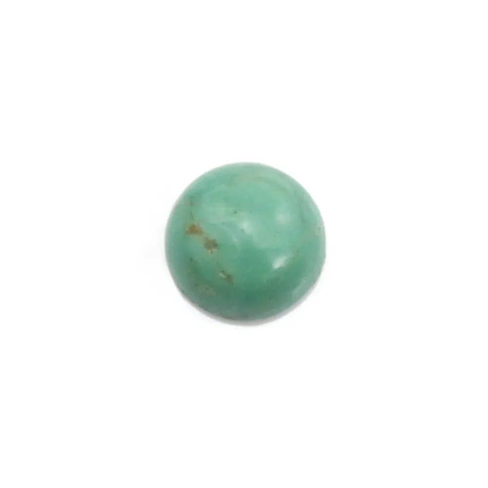 Cabochon Turchese rotondo 8mm x1pz