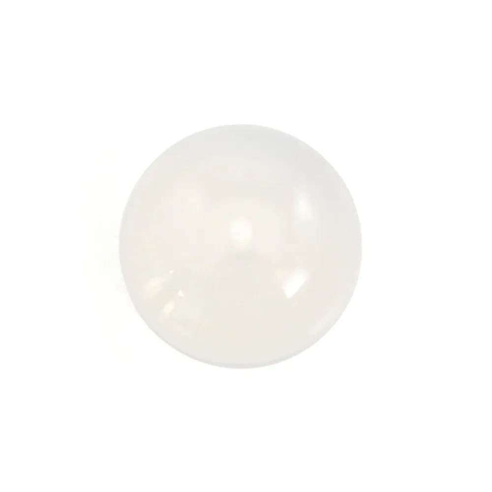 Cabochão Calcedônia branca (ágata branca) redondo 16mm x 1pc
