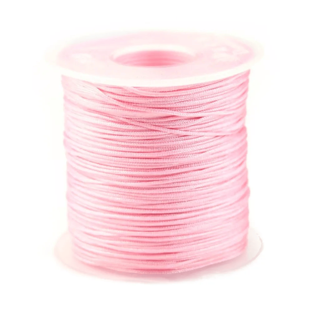 Pink polyester thread 0.8 mm X100m