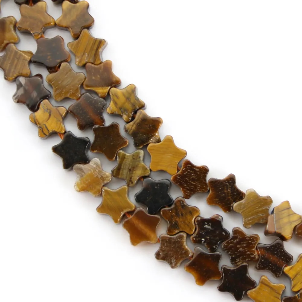 Ojo de Tigre estrella 6mm x 38cm