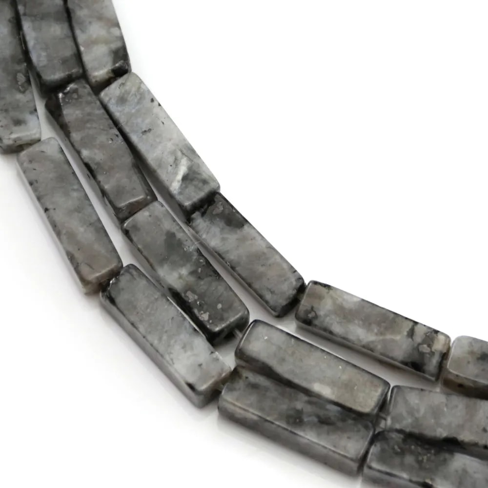 Larvikite rettangolo 4x13mm x 39cm