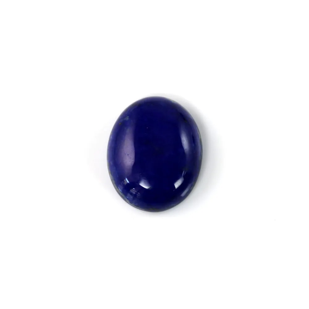 Cabochon Lapis Lazuli Oval | Blue Semi-Precious Stone