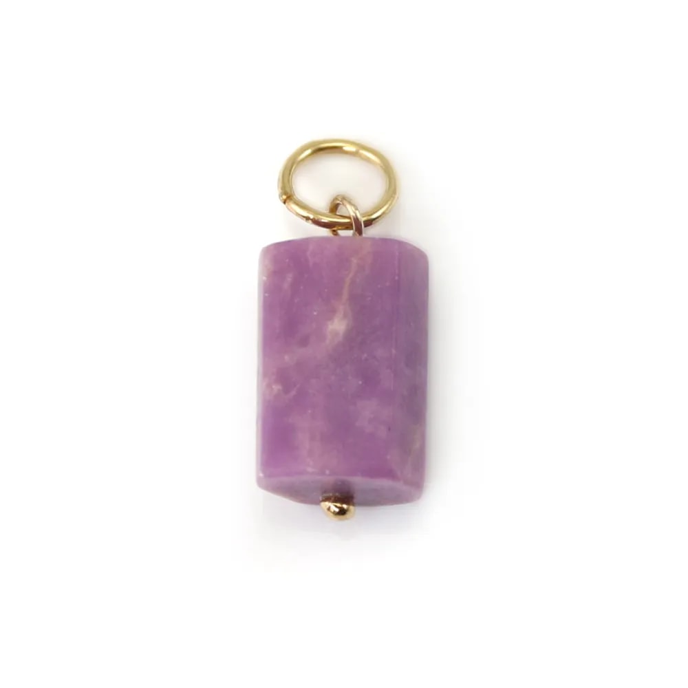 Pendentif Phosphosidérite baroque - Gold Filled x 1pc