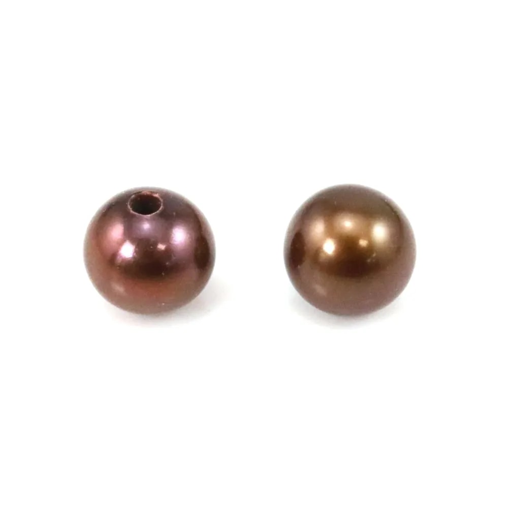 Brown Semi-Drilled Pearl | Natural Pearl | Jewelry Wholesale
