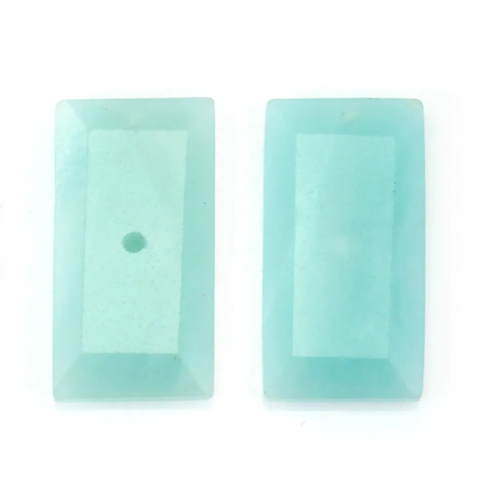 Amazonite da Incastonare 13x25mm | Pietra Fine per Gioielleria