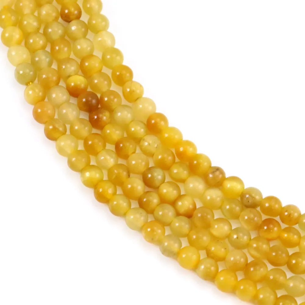 Perla Rotonda occhio di Tigre 3mm | Fornitore Gioielli Fantasia