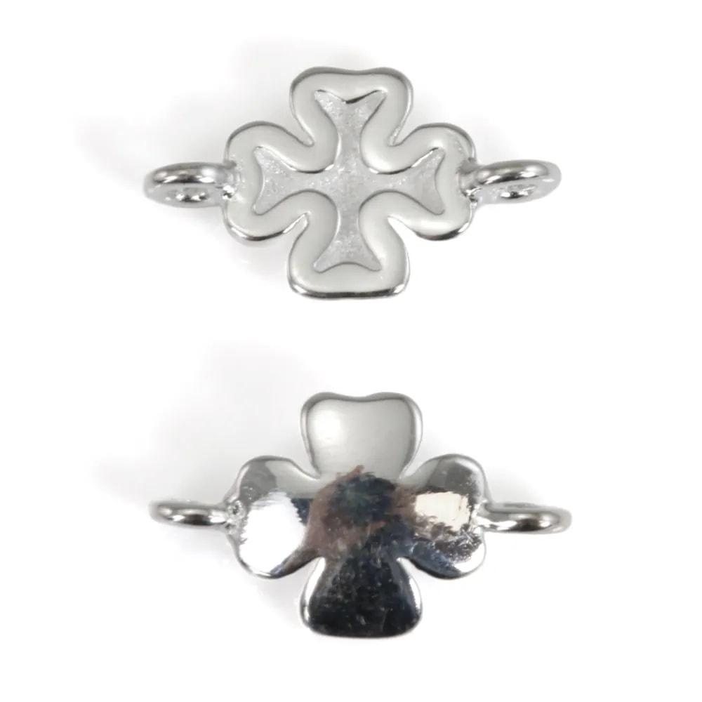 Spacer clover - Silver 925 | DIY Jewelry