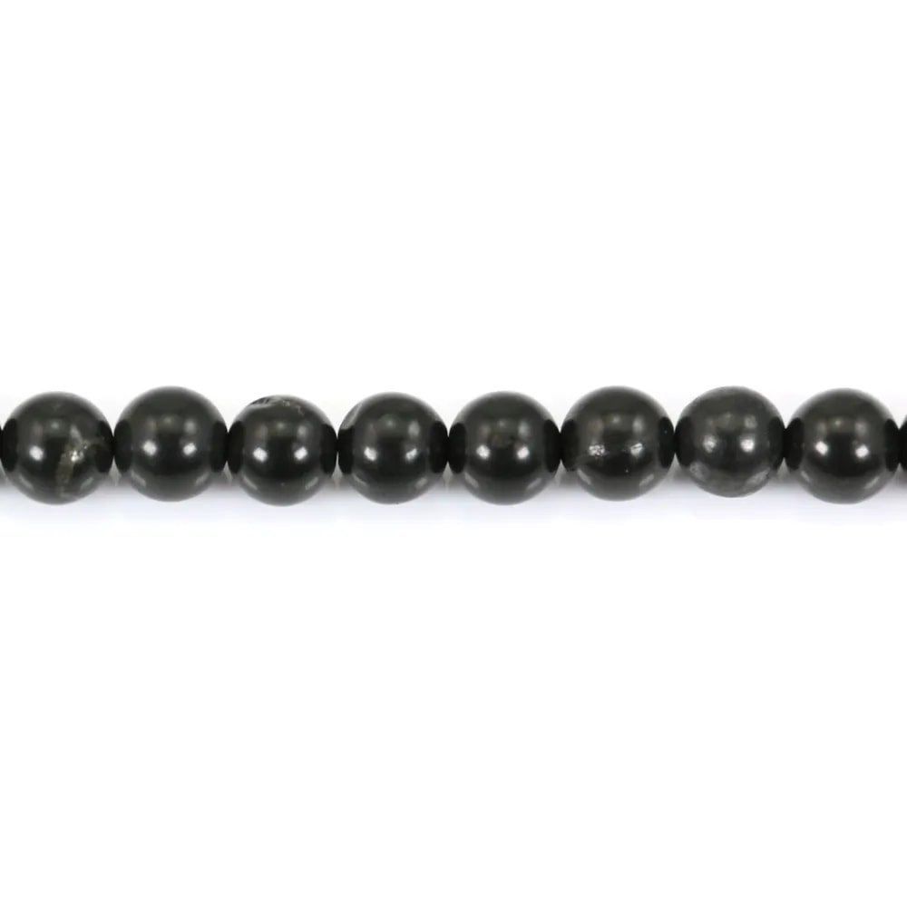 Shungite rond 6mm x 40cm