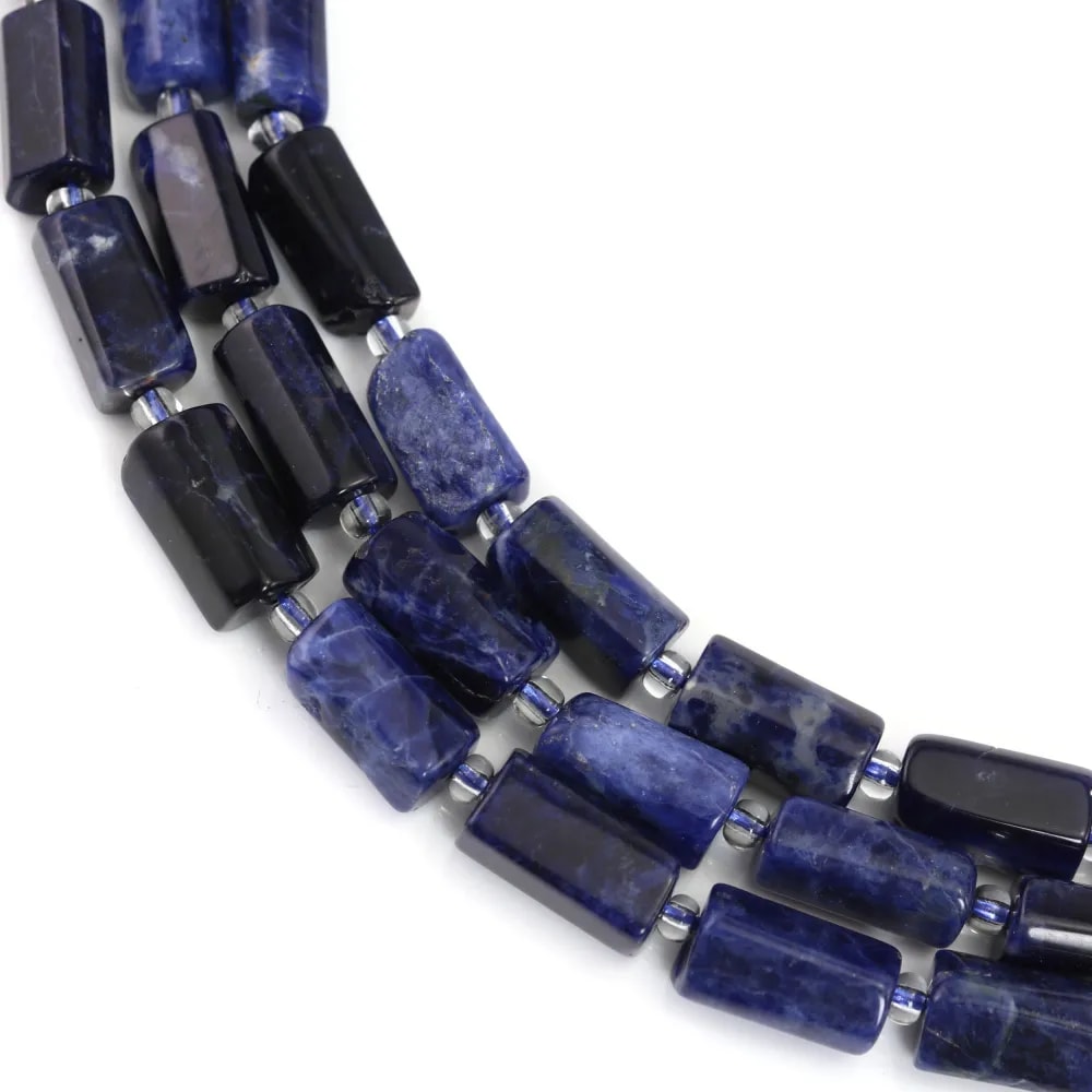 Sodalith barock 7x11mm x 40cm (XXStk)