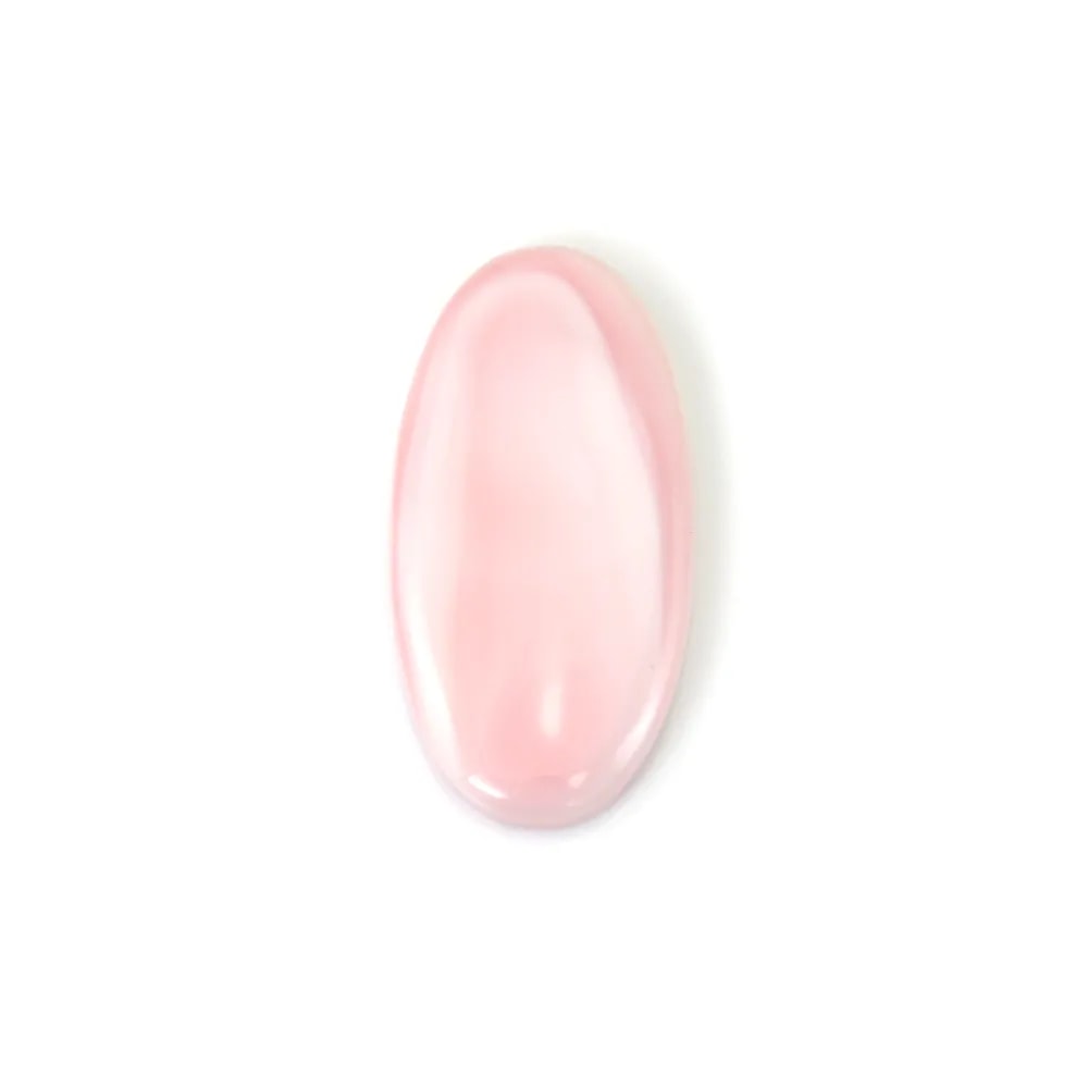 Cabochon Lambi rosa ovale 18x36mm x 1pz