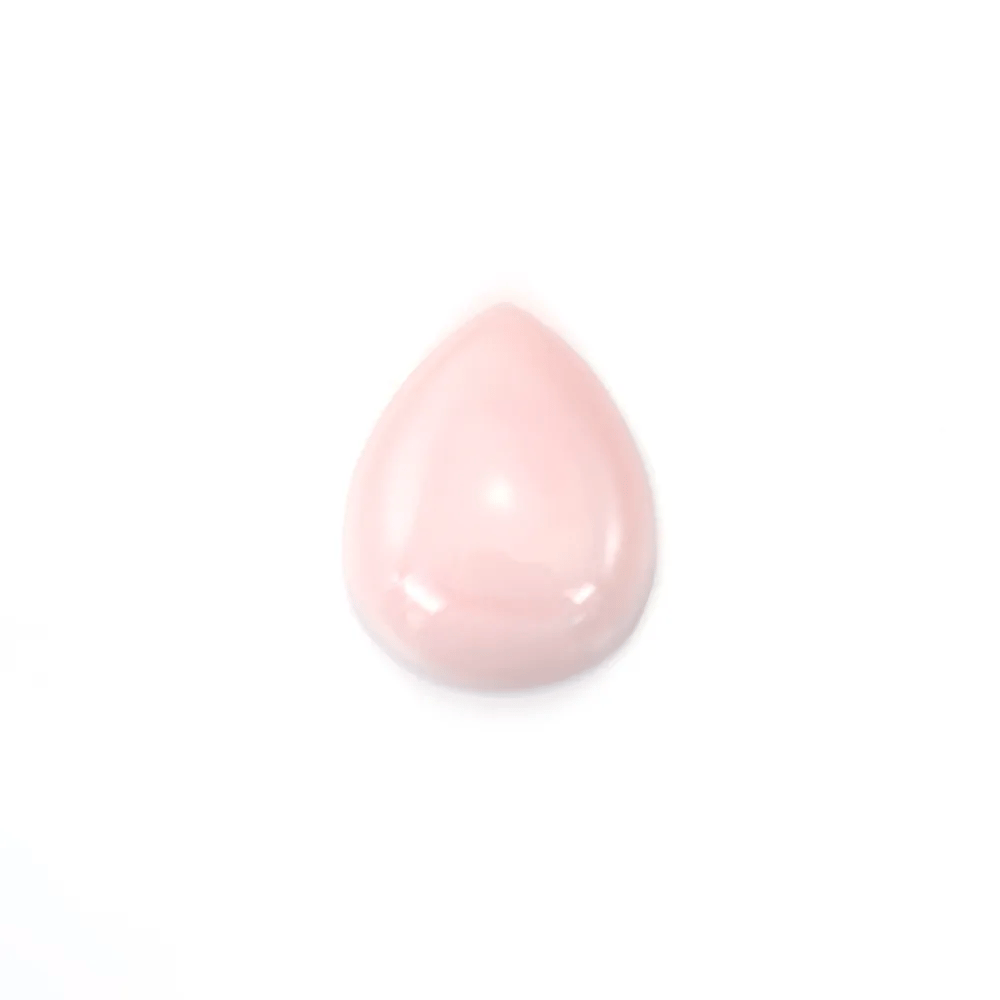 Cabochon Lambi rosa goccia 8x10mm x 1pz
